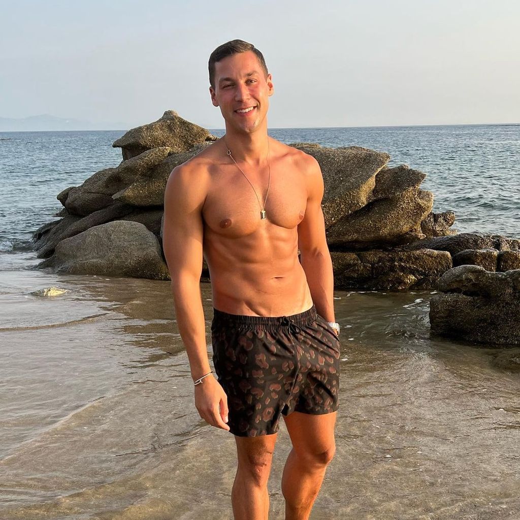 Fabian Fuchs im August 2022 auf Mykonos