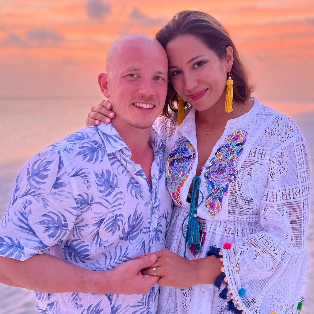 Fabian Hambüchen und seine Partnerin Viktoria Feldbusch