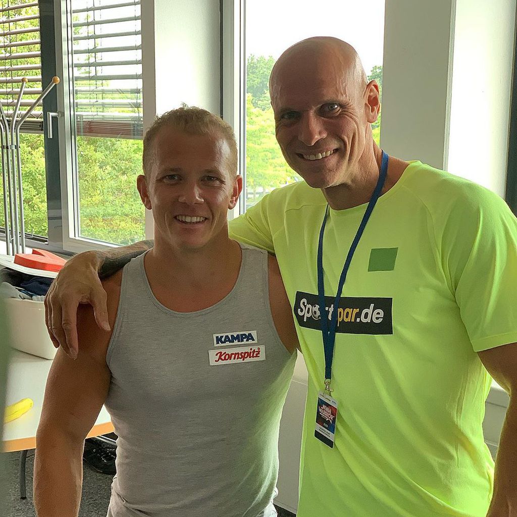 Fabian Hambüchen und Thorsten Legat