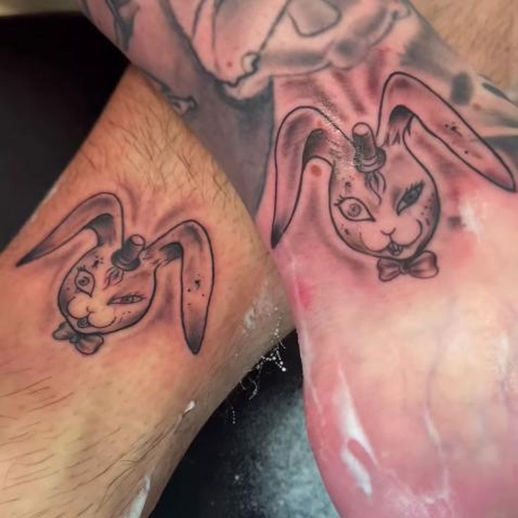 Fabio De Pasquale und Laura Steinerts Tattoo