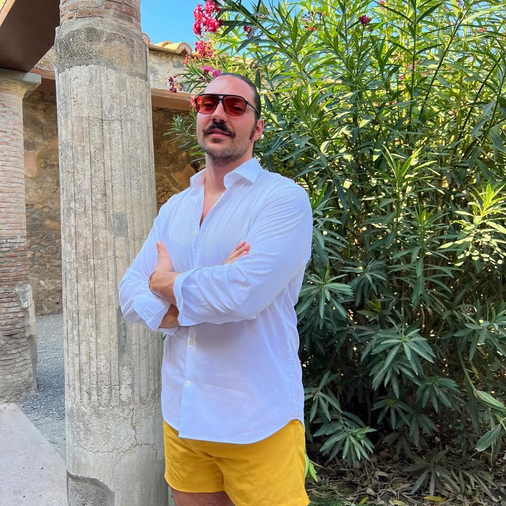 Fabio Knez im Urlaub