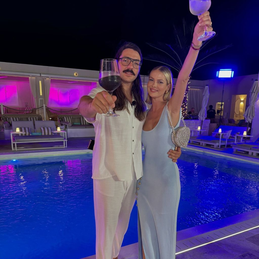 Fabio Knez und Darya Strelnikova im August 2024