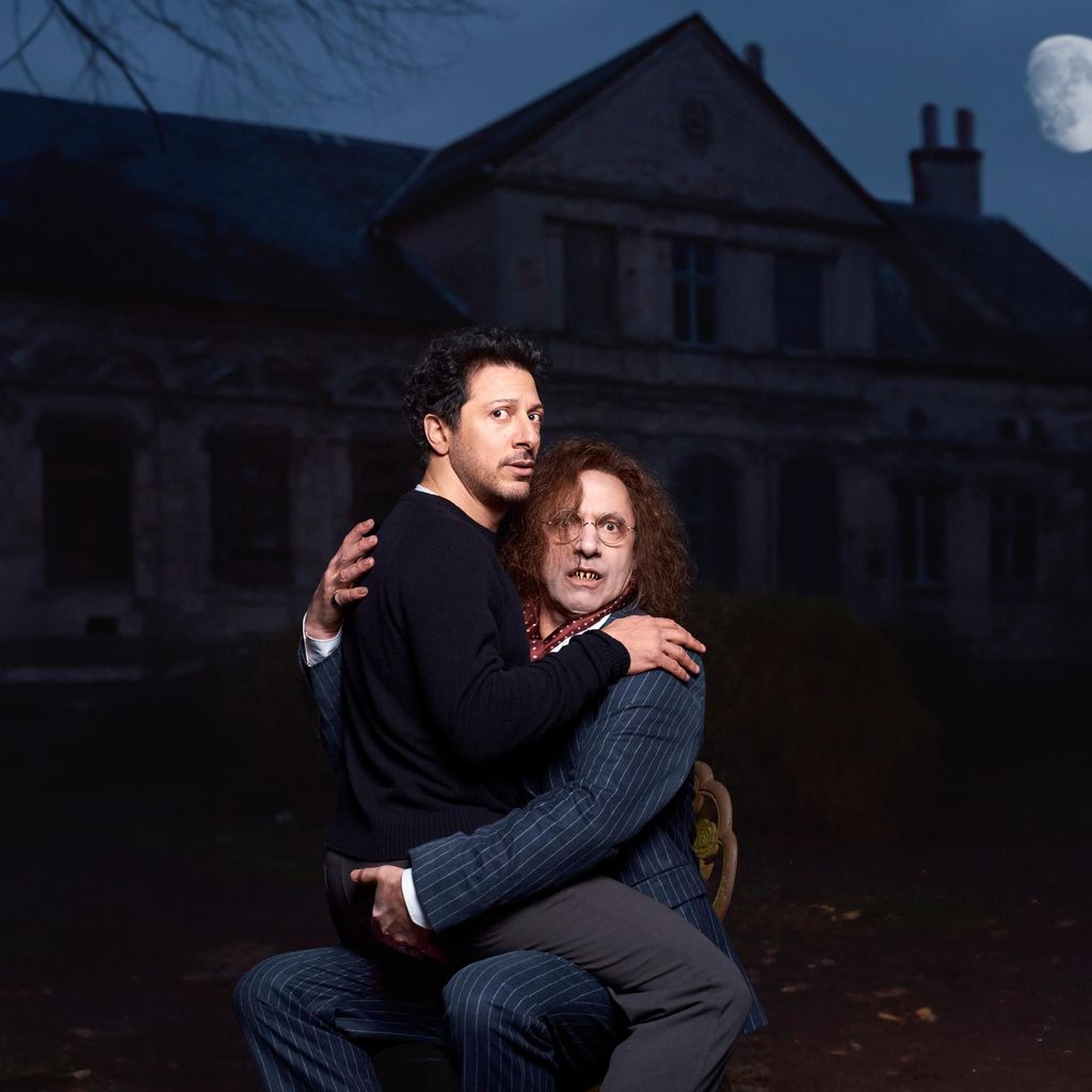 Fahri Yardim und Rocko Schamoni in "Der Upir"