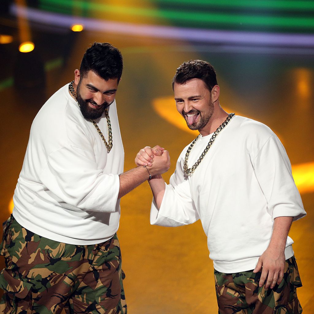 Faisal Kawusi und Heinrich Popow bei "Let's Dance"