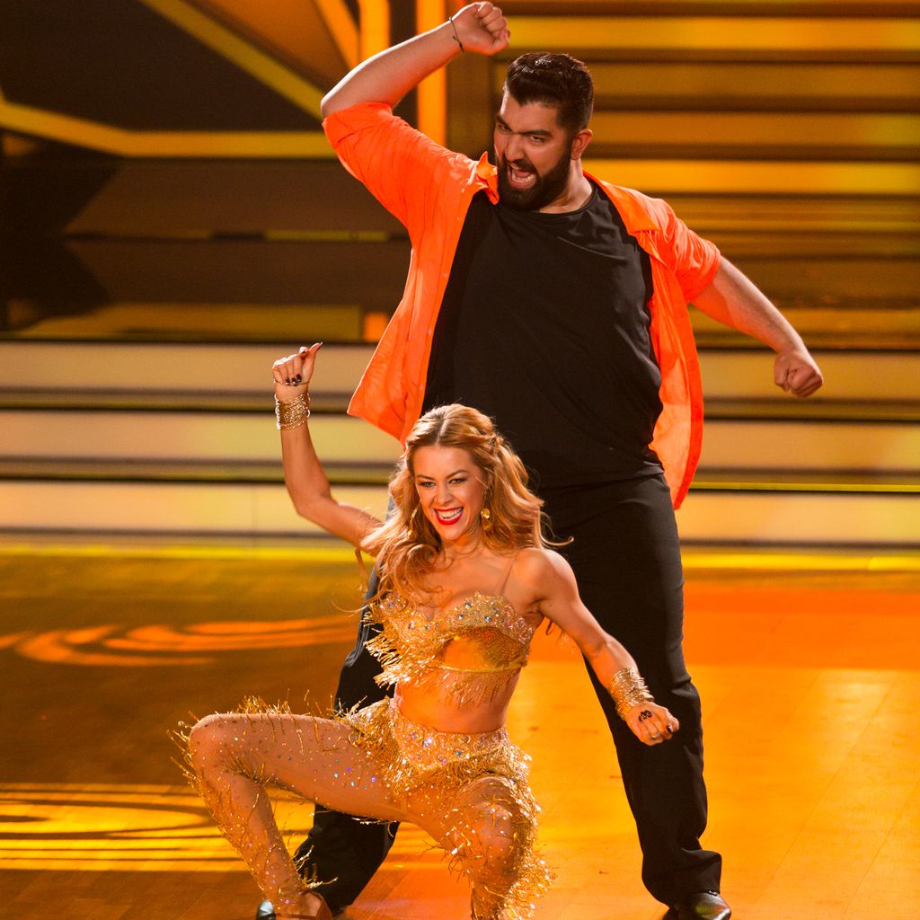 Faisal Kawusi und Oana Nechiti bei "Let's Dance" 2017