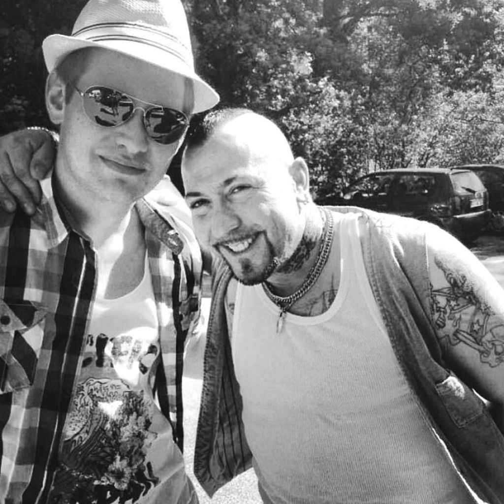 Falko Ochsenknecht und Alfio de Benedictis