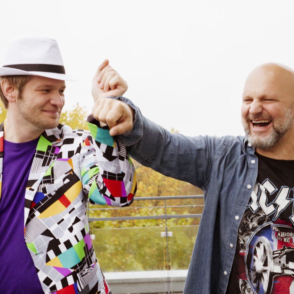 Falko Ochsenknecht und Lutz Schweigel, BTN-Stars