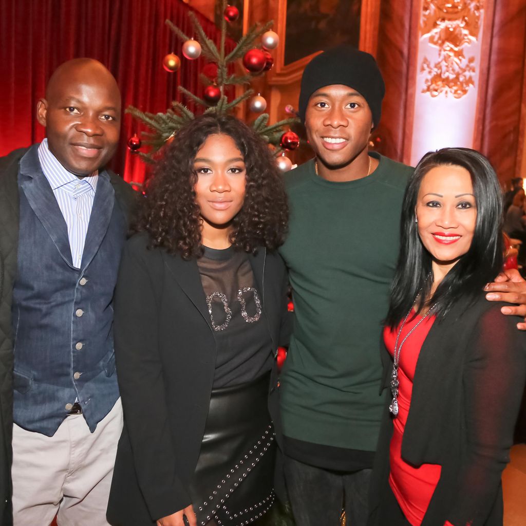 David Alaba und Rose May Alaba