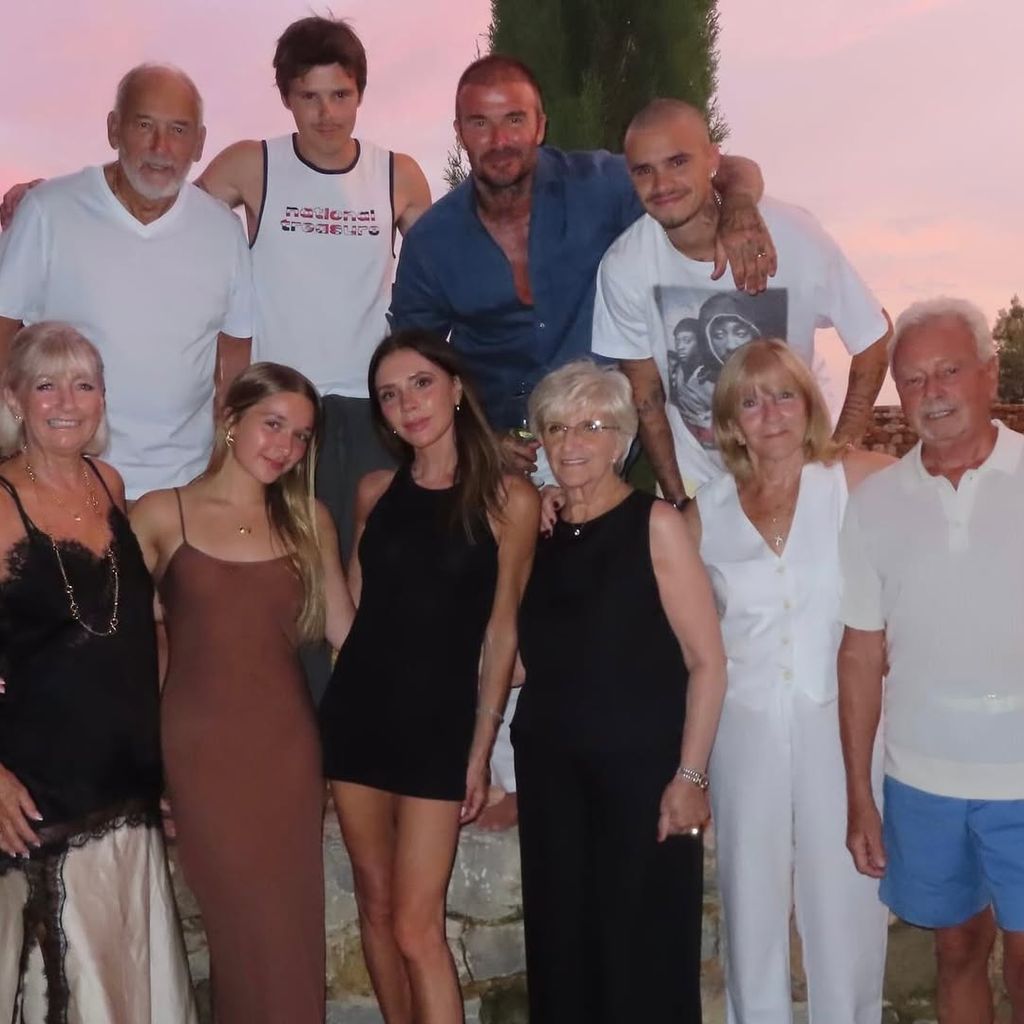 Familie Beckham, August 2025