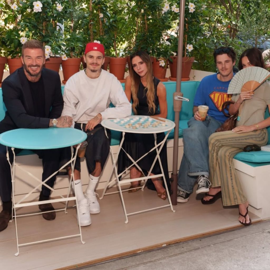 Familie Beckham bei Victorias Parfum-Launch, Juli 2026