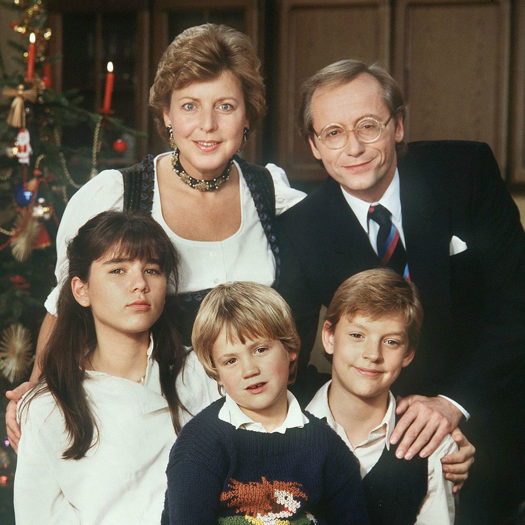 Christian Kahrmann (u.r.) als Benny Beimer in der "Lindenstraße", 1980er Jahre