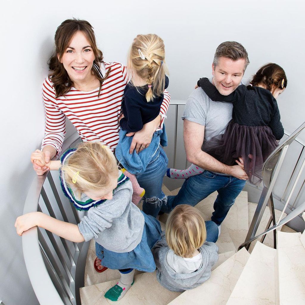 André Dietz und seine Familie