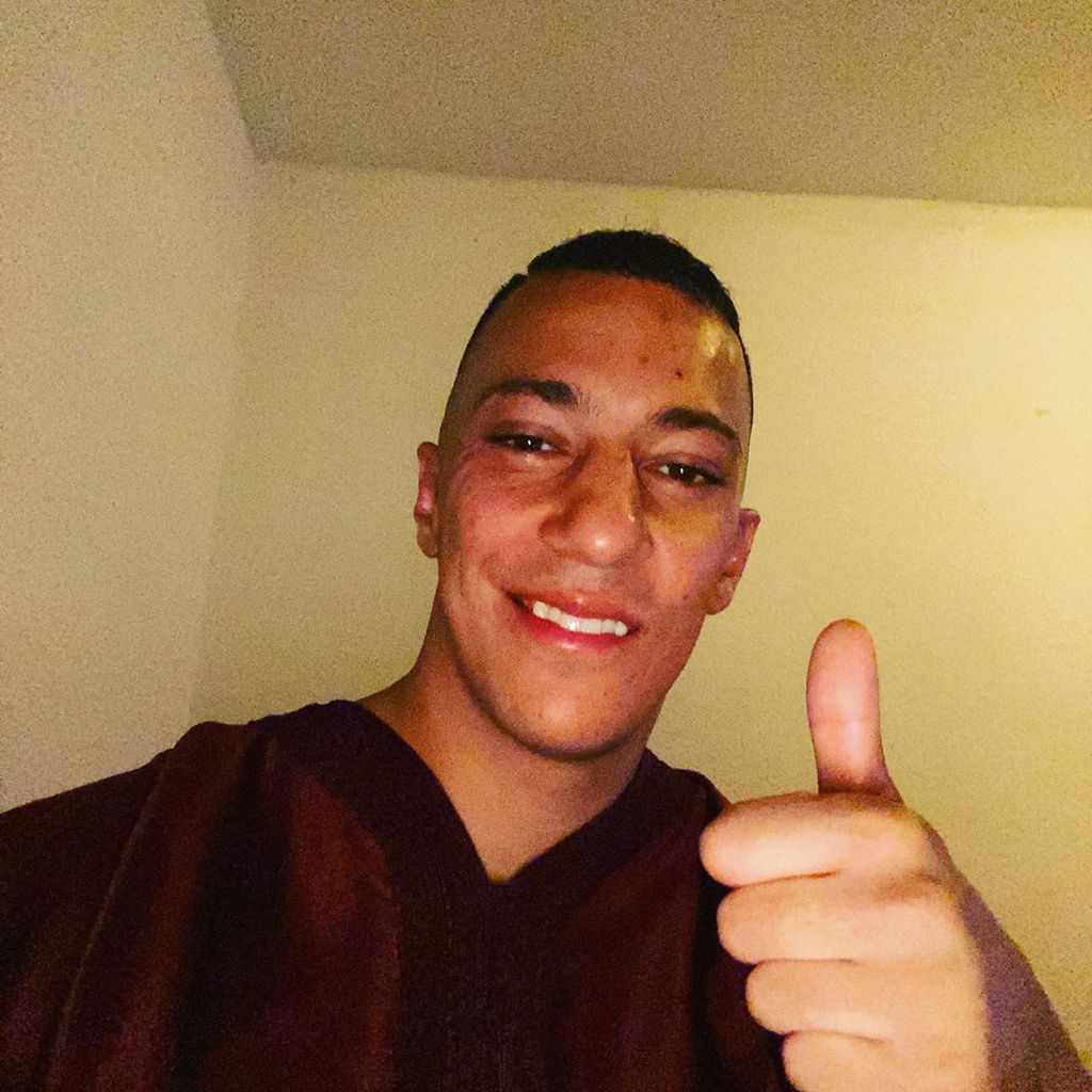 Farid Bang im April 2020 in Düsseldorf