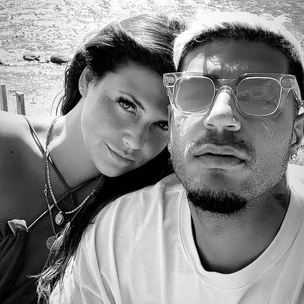 Farina Opoku mit ihrem Mann Pouya Yari