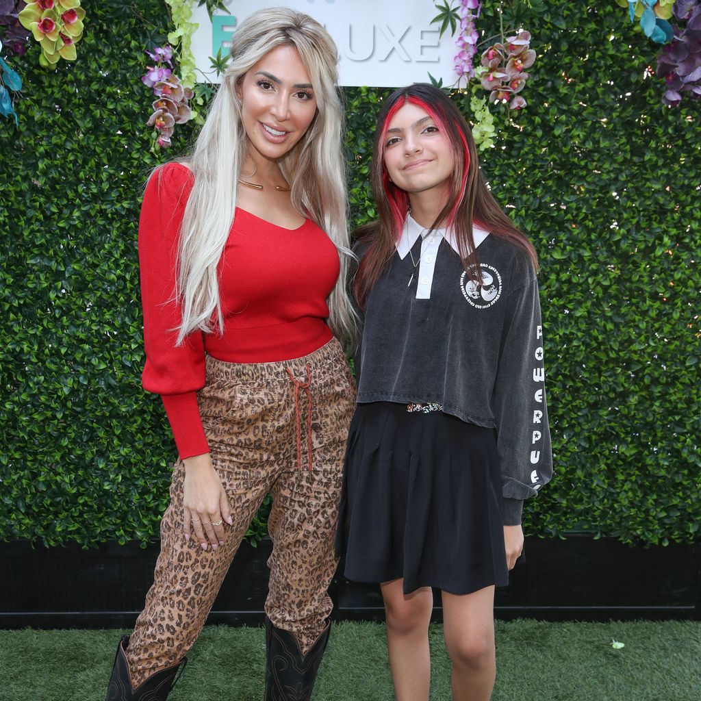 Farrah Abraham mit ihrer Tochter Sophia, 2021