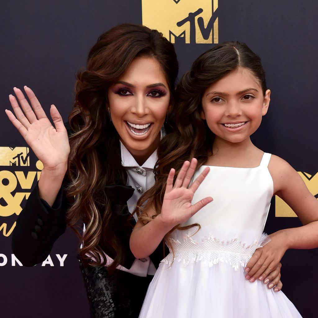 Farrah Abraham und ihre Tochter Sophia bei den MTV Movie And TV Awards 2018