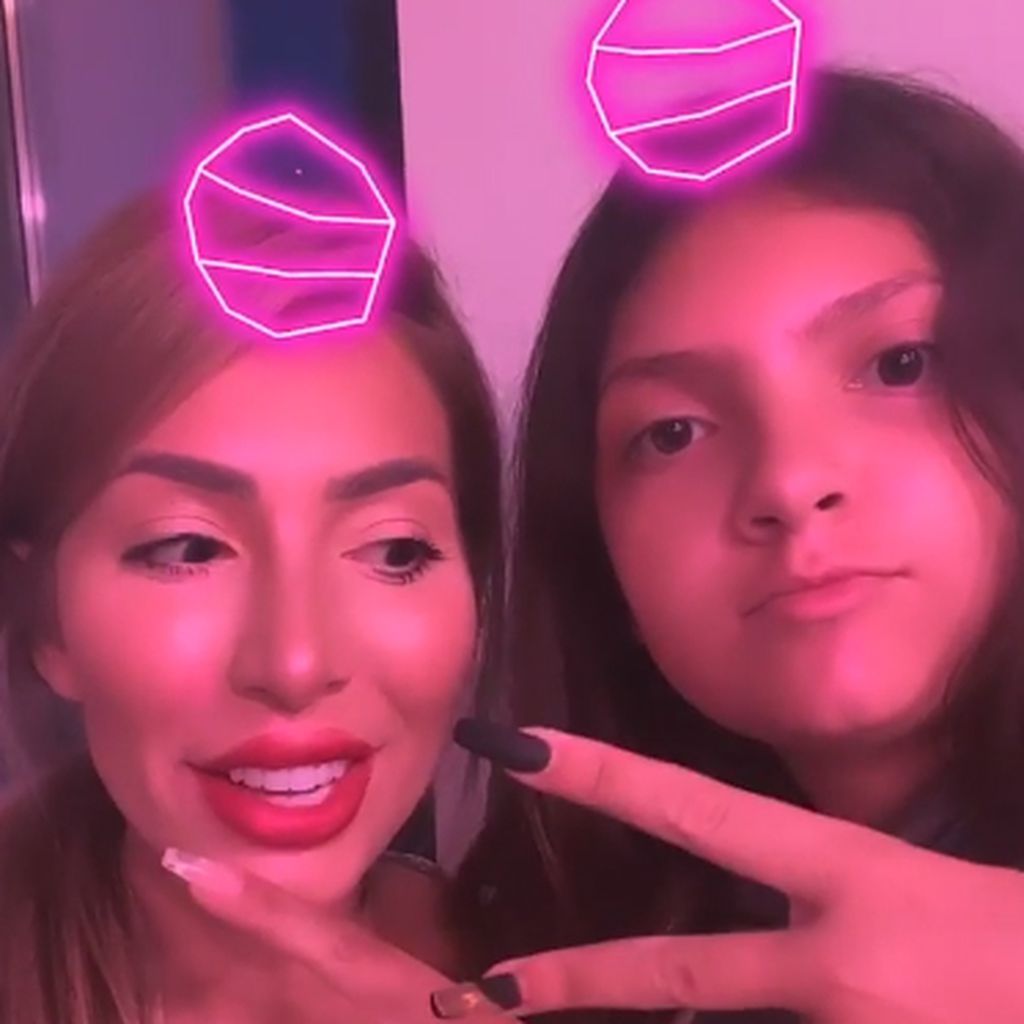 Farrah und Sophia Abraham