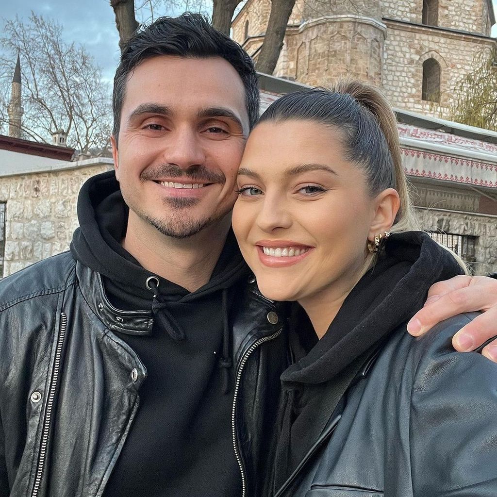 Fata Hasanović und ihr Partner Izi im April 2023