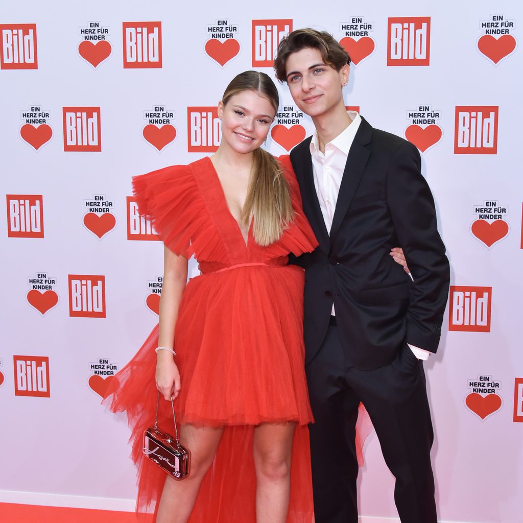 Faye Montana und Lukas Rieger bei der "Ein Herz für Kinder"-Gala 2019