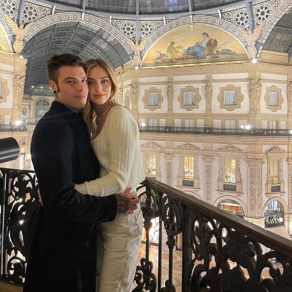 Fedez und Chiara Ferragni im Januar 2022 in Mailand