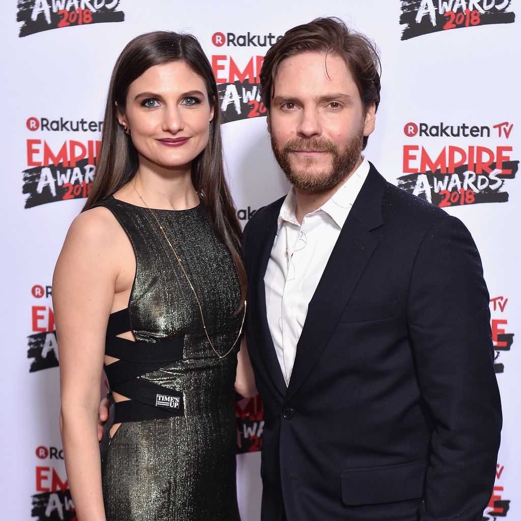 Felicitas Rombold und Daniel Brühl auf den Rakuten TV Empire Awards 2018