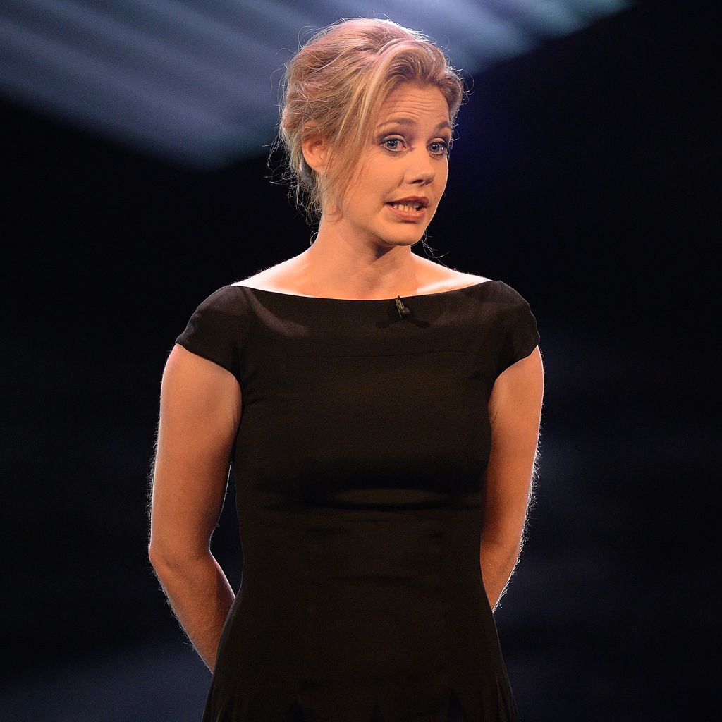 Felicitas Woll beim Bayerischen Fernsehpreis 2014