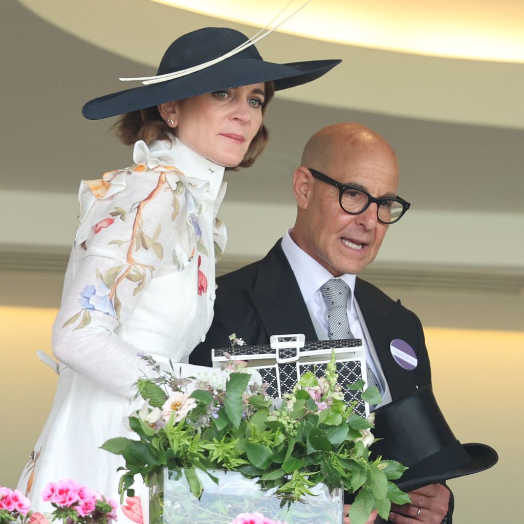 Felicity Blunt und Stanley Tucci beim Royal Ascot 2026 im Ascot Racecourse