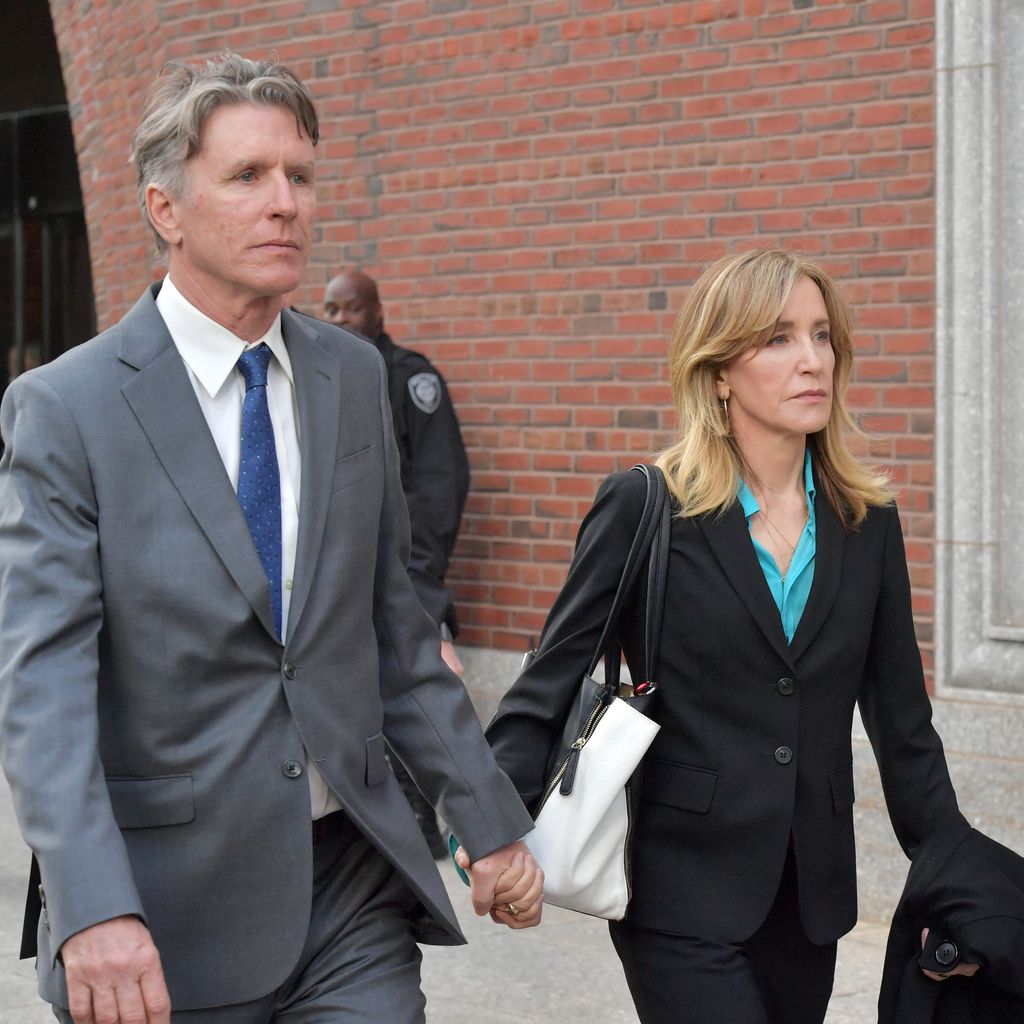 Felicity Huffman vor Gericht in Boston im April 2019