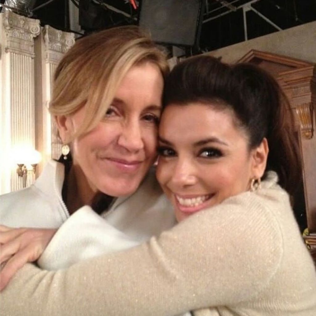 Felicity Huffman und Eva Longoria, "Desperate Housewives"-Darstellerinnen