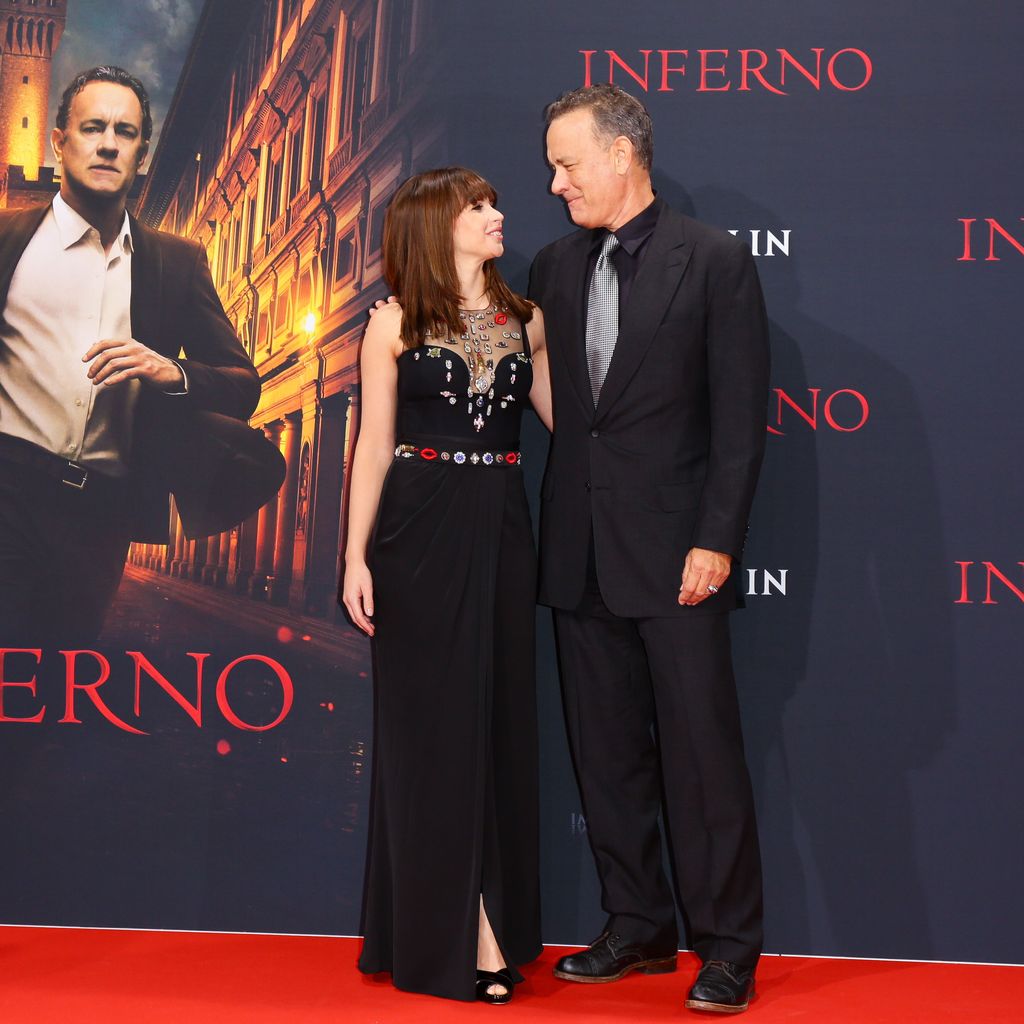 Felicity Jones und Tom Hanks auf der "Inferno"-Premiere in Berlin