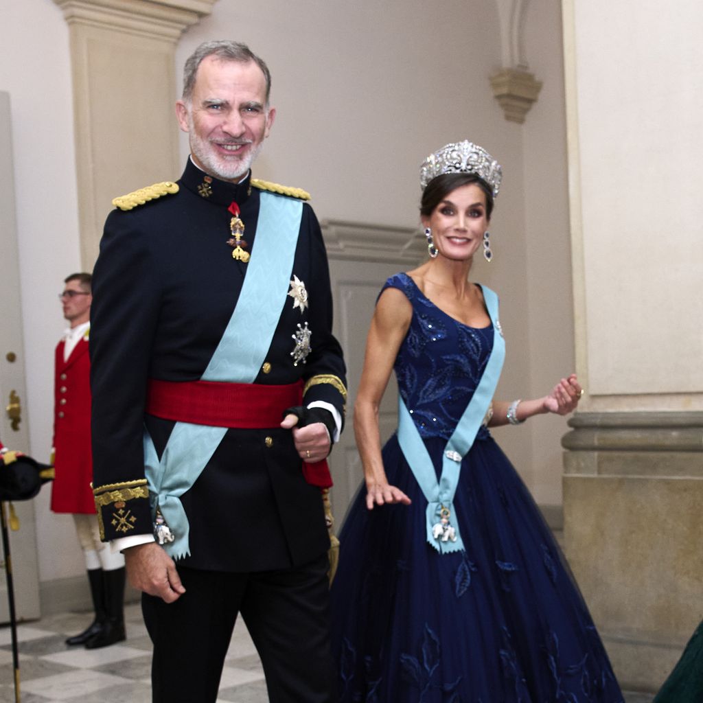 Felipe VI. und seine Frau Letizia in Dänemark