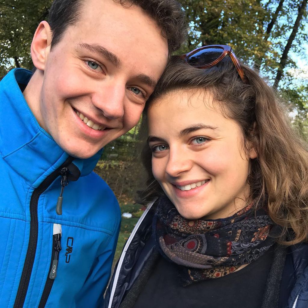 Felix Briegel und Ronja Forcher im Jahr 2016