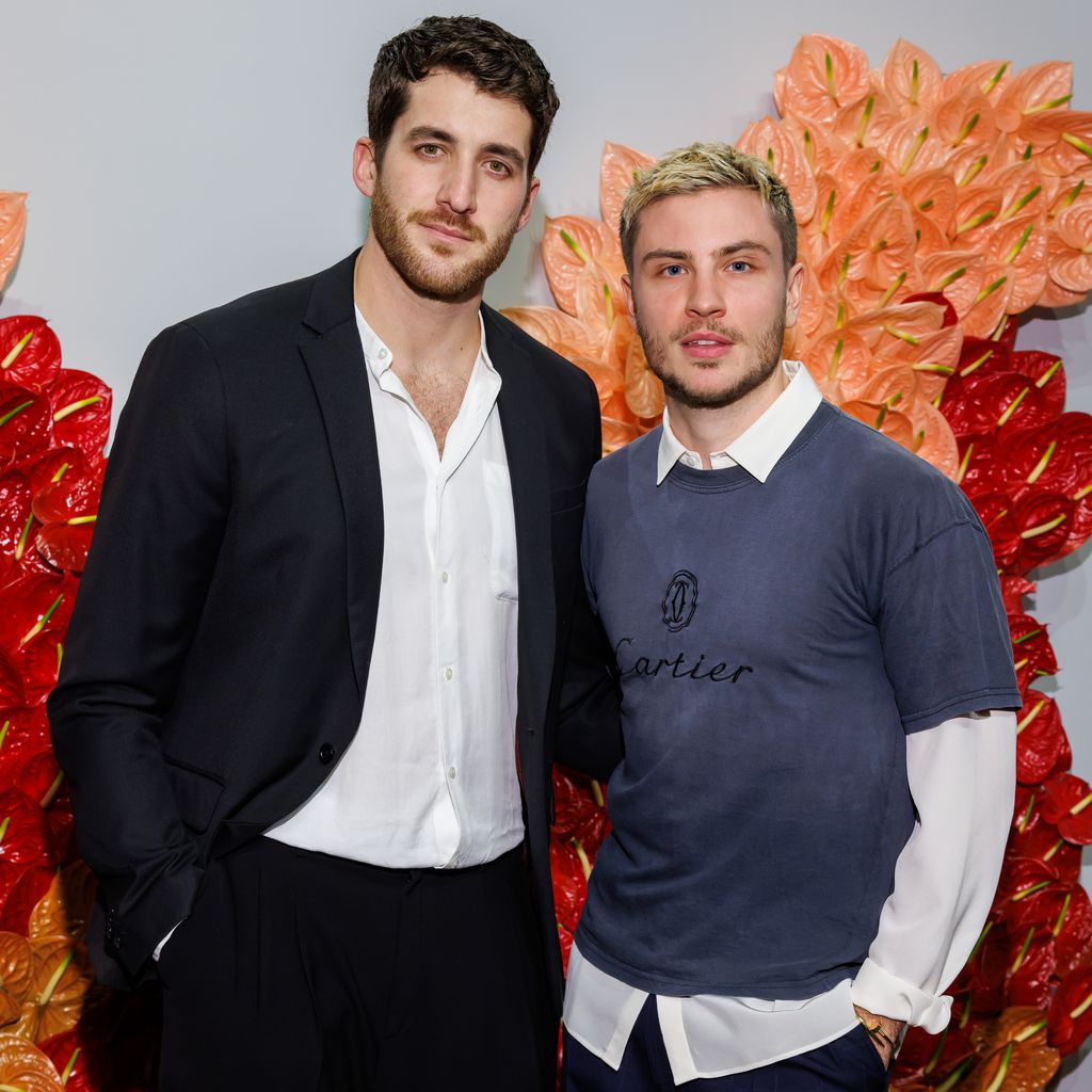 Felix Kruck und Jannik Schümann im Januar 2024