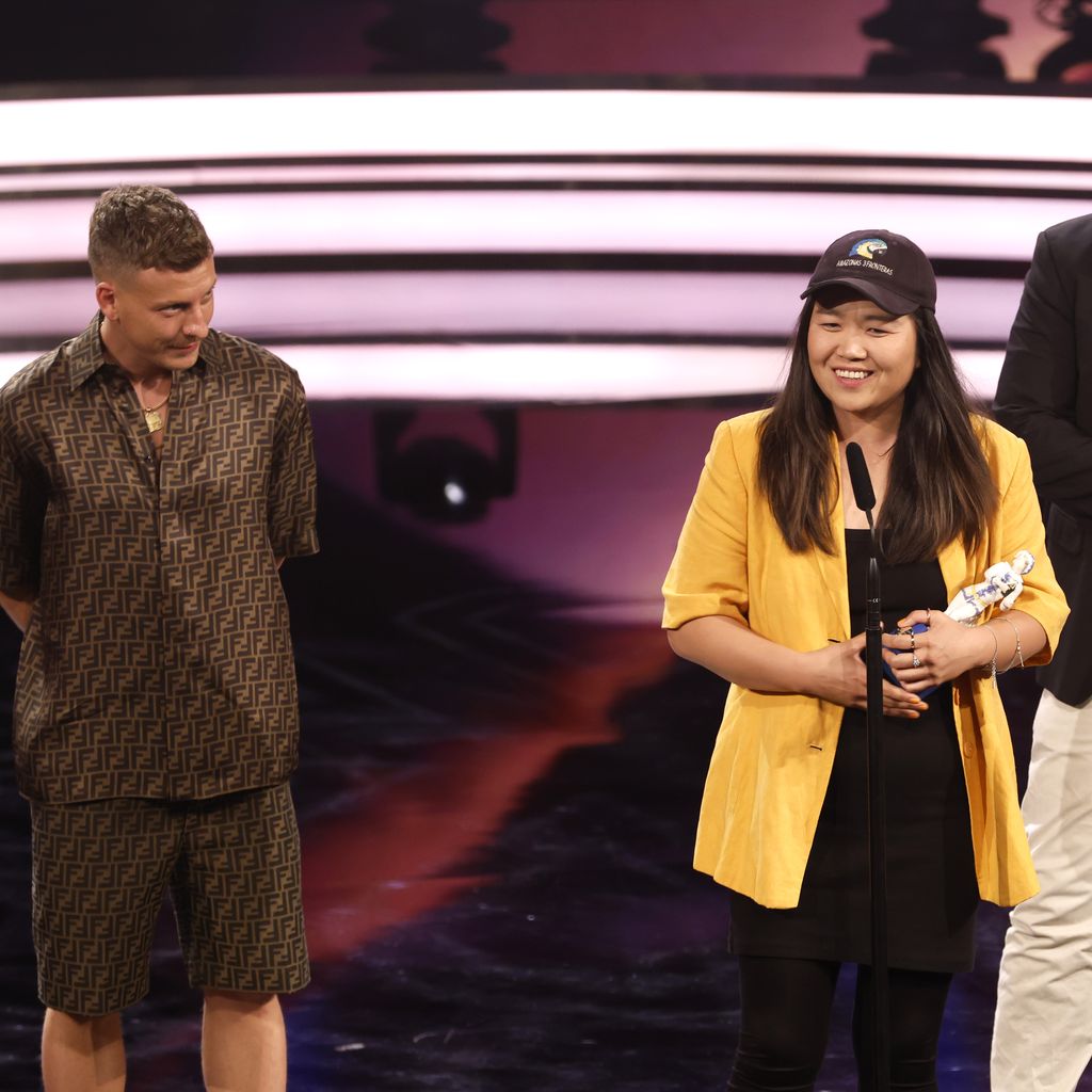 Felix Lobrecht, Jieun Yi und David Wnendt, Bayerischer Filmpreis 2023