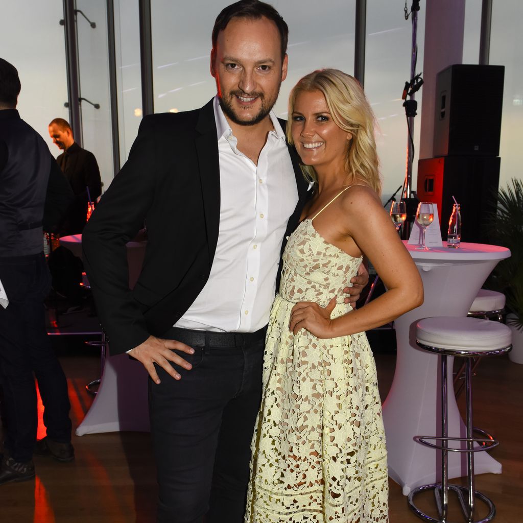 Felix Moese und Jennifer Knäble beim Kick Media Sommerfest