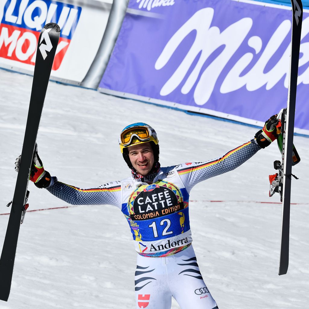 Felix Neureuther bei seinem letzten Rennen in Soldeu Andorra 2019