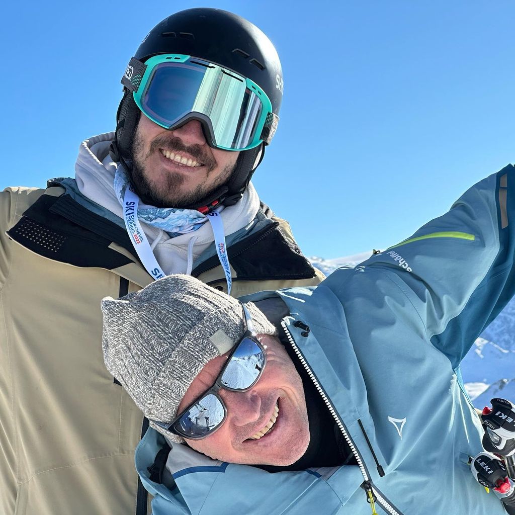 Felix und Christian Neureuther im Februar 2023