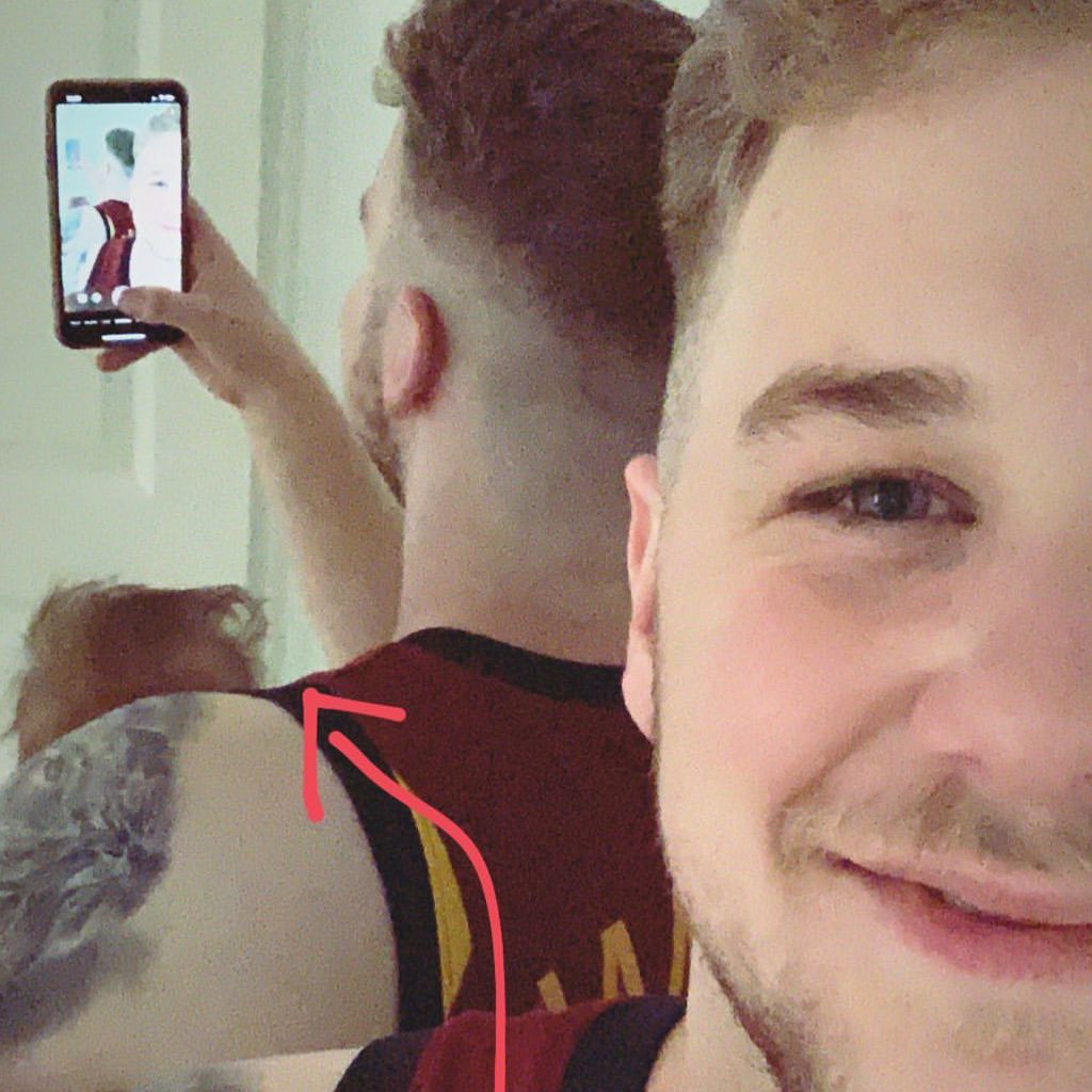 Felix van Deventer mit seinem Sohn Noah