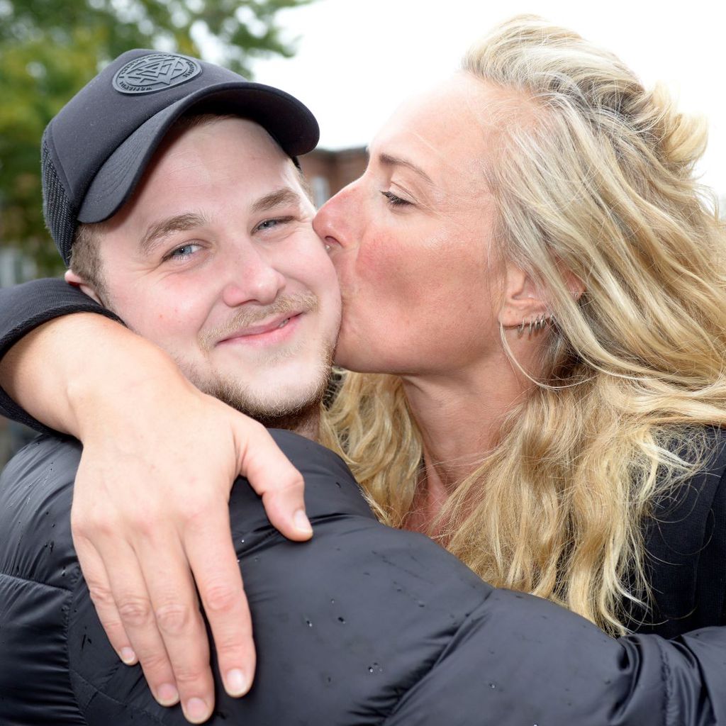 Felix van Deventer mit Serienmama Eva Mona Rodekirchen