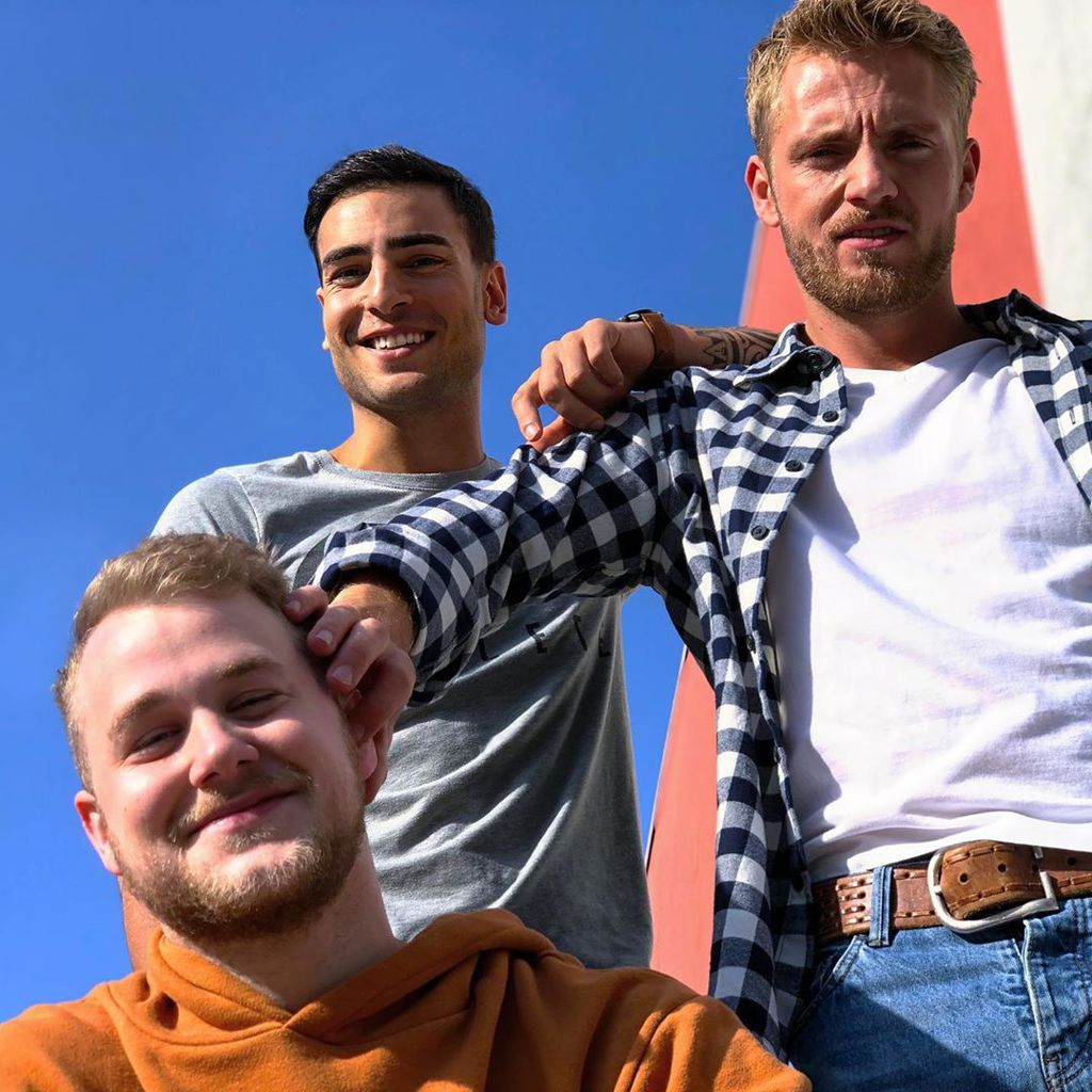 Felix van Deventer, Timur Ülker und Niklas Osterloh