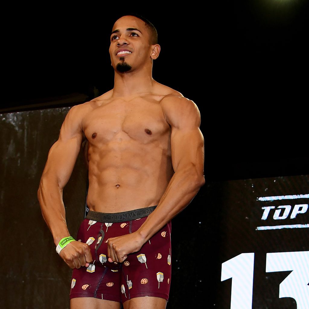 Félix Verdejo bei seinem Kampf im Madison Square Garden, 2019