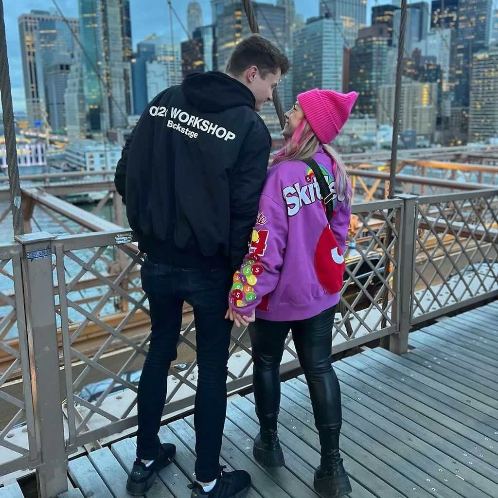 Felix von der Laden und Chany Dakota in New York