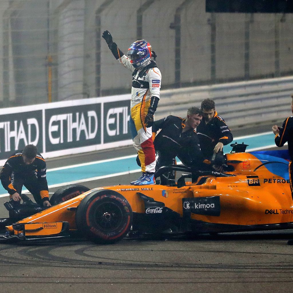 Fernando Alonso im Jahr 2018
