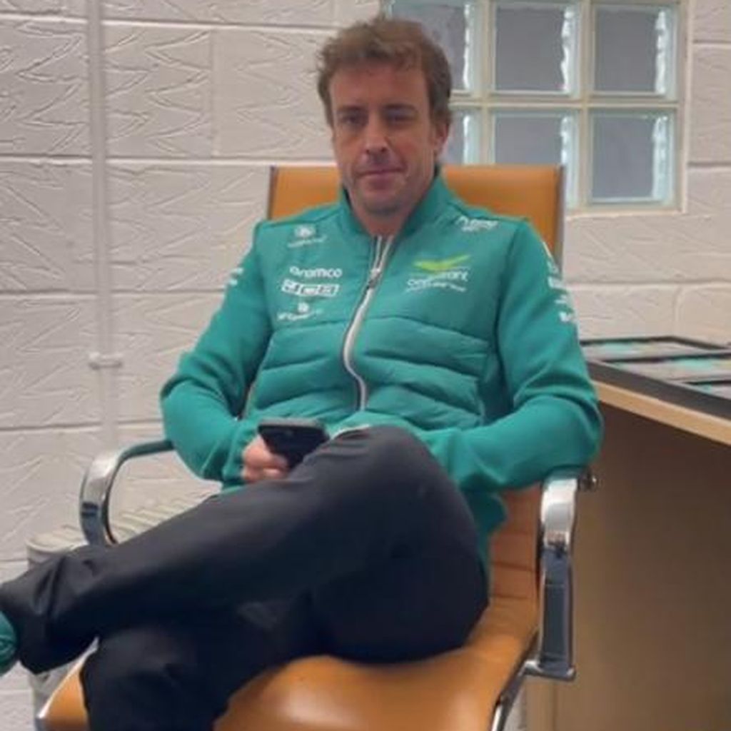 Fernando Alonso im April 2023