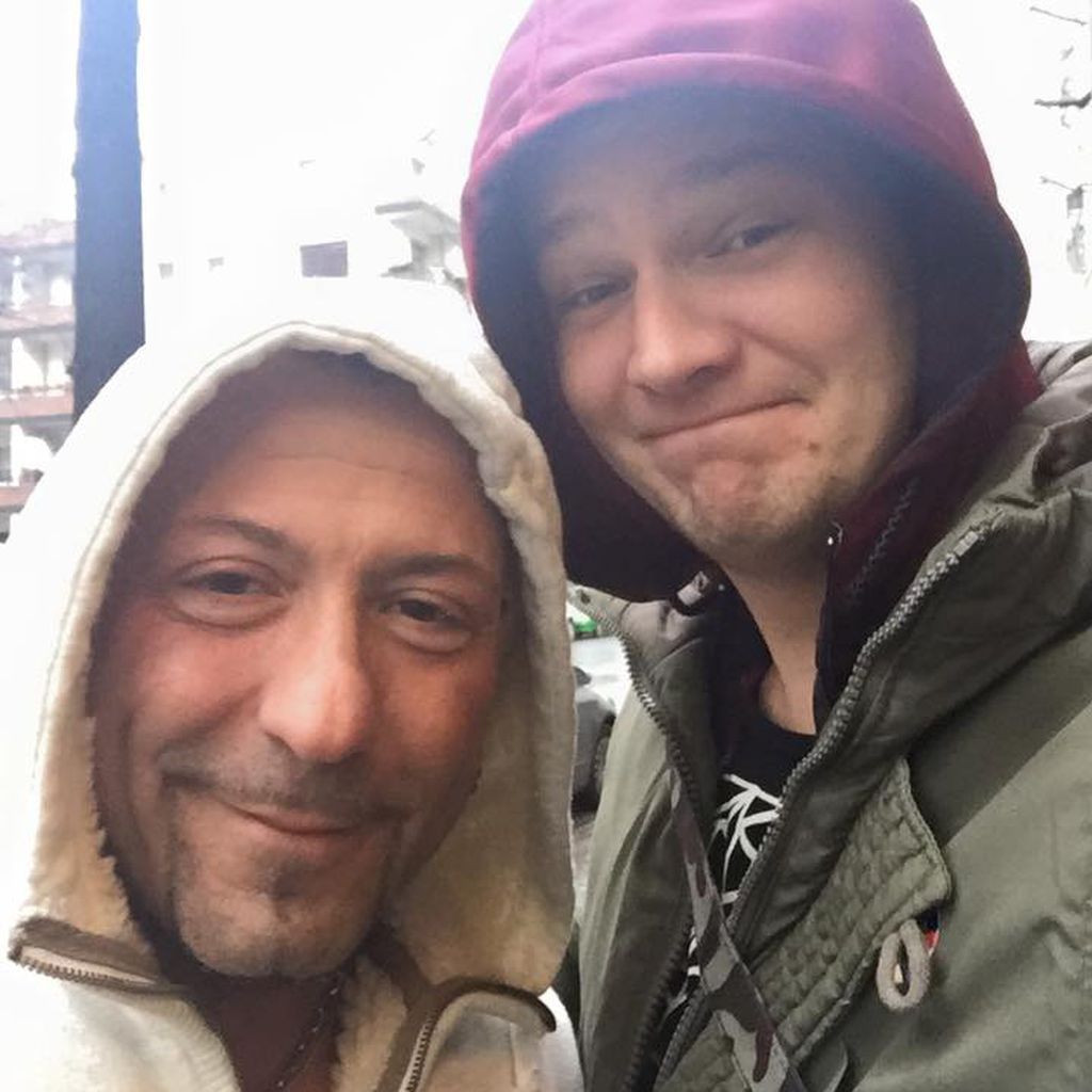 Fernando Dela Vega und Falko Ochsenknecht im Dezember 2015