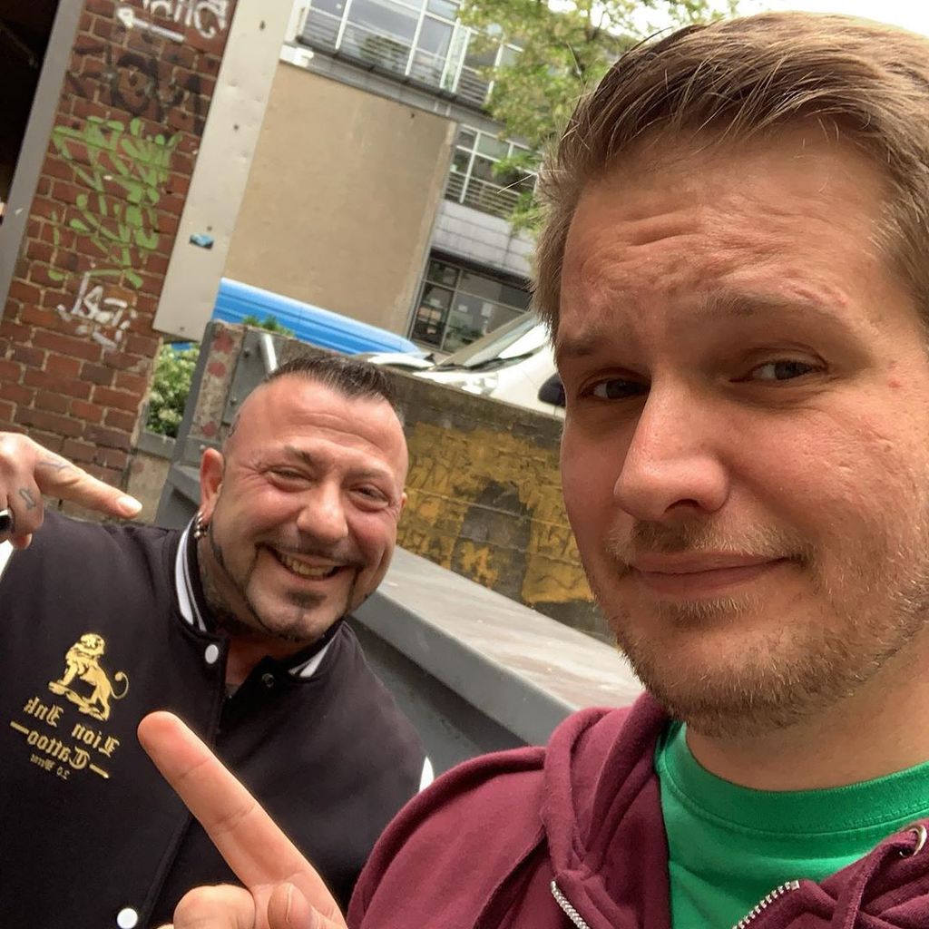Fernando Dela Vega und Falko Ochsenknecht im Mai 2020