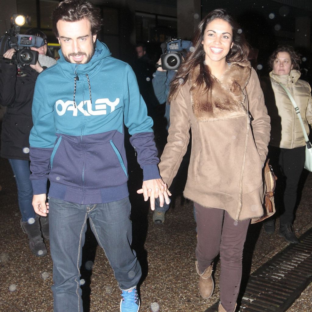 Fernando Alonso und Lara Alvarez