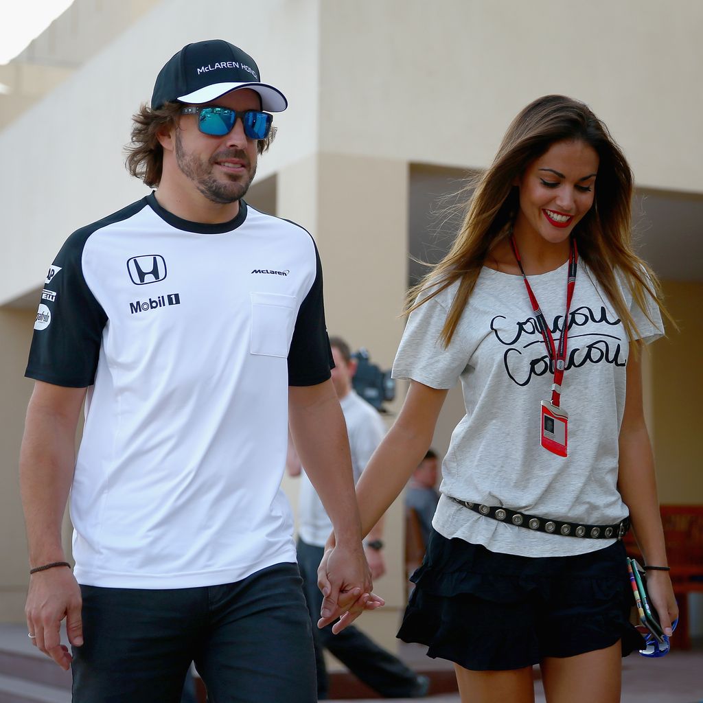Fernando Alonso und Lara Alvarez