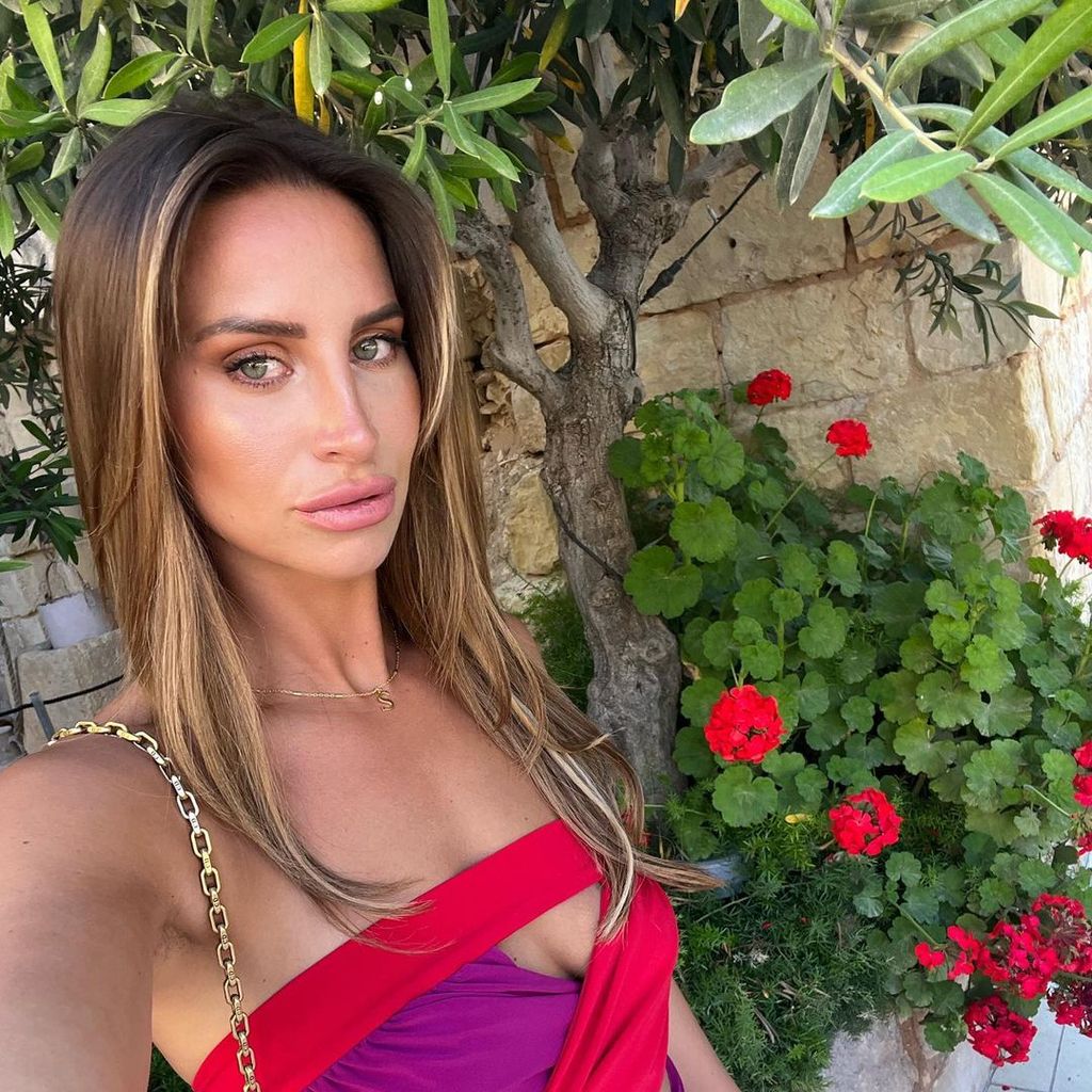Ferne McCann im Mai 2022 auf Malta