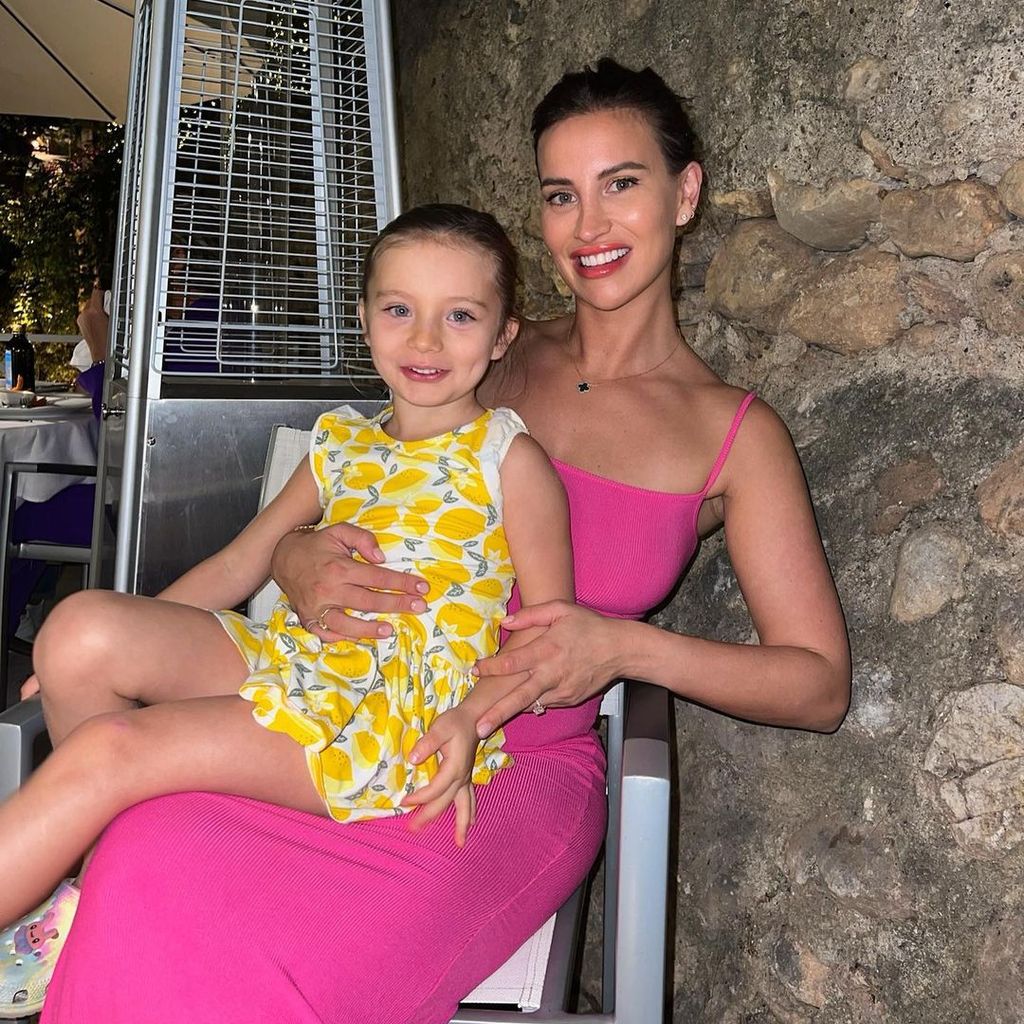 "The Only Way Is Essex"-Bekanntheit Ferne McCann mit ihrer Tochter Sunday